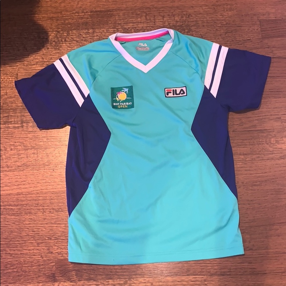 FILA BNP Paribas tennis shirt XXS